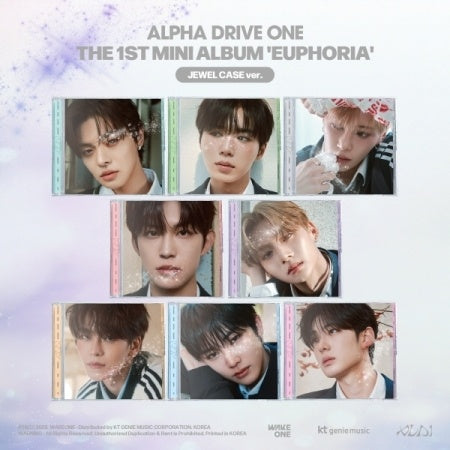 ALPHA DRIVE ONE (ALD1) - [EUPHORIA] The 1st Mini Album (1 Random Jewel Case Ver.) Yoolxv.store