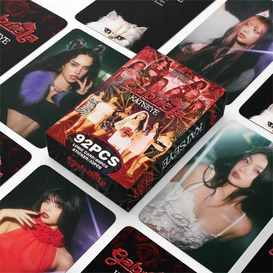 KATSEYE - 55 pcs Lomo Card Pack (Fan Made - Random) Yoolxv.store