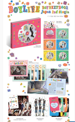 BOYNEXTDOOR - [BOYLIFE JP] 2nd Single Album (Limited Edition Solo Jacket) (1 Random) Yoolxv.store
