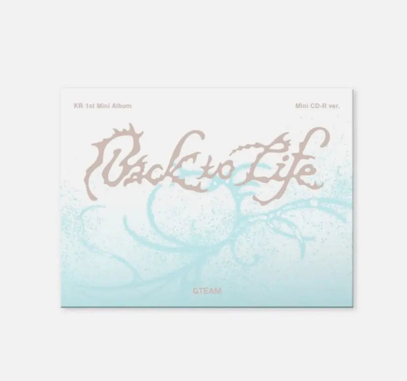 &TEAM - [KR Back to Life] 1st Mini Album (CD-R ver.) - Yoolxv.store