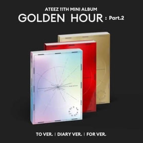 ATEEZ - [GOLDEN HOUR : Part.2] 11th Mini Album (random ver.) - Yoolxv.store