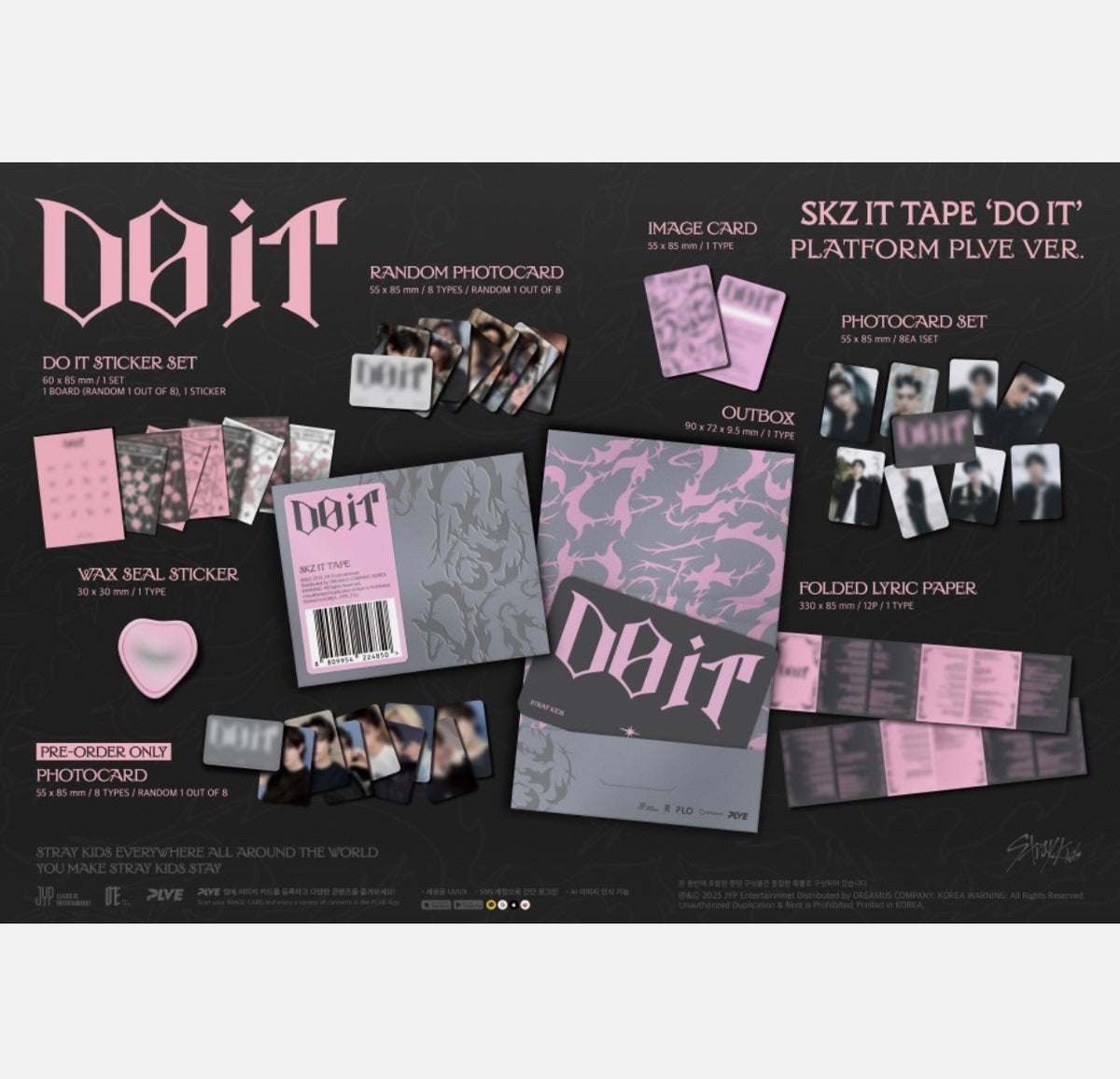 Stray Kids - [DO IT] skz it tape (Platform PLVE Ver.) Yoolxv.store