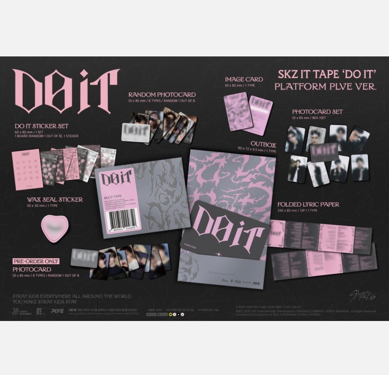 Stray Kids - [DO IT] skz it tape (Platform PLVE Ver.) Yoolxv.store