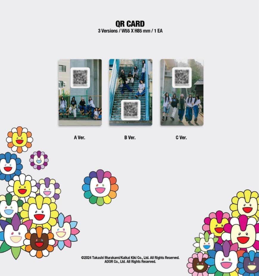 NEWJEANS - [Supernatural] Weverse Albums (1 Random Ver.) Yoolxv.store