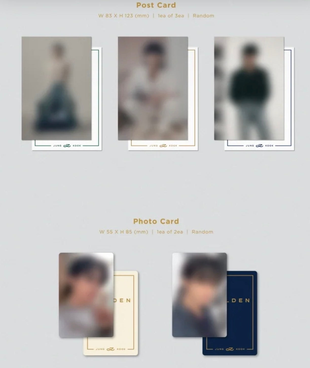 BTS JUNGKOOK - [Golden] (1 random Weverse Ver.) Yoolxv.store