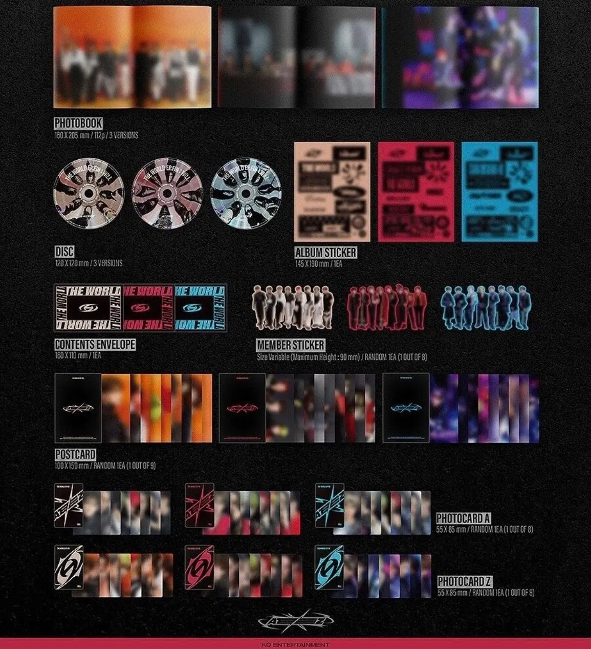 ATEEZ - [THE WORLD EP.FIN WILL] 2nd Album (random ver.) - Yoolxv.store