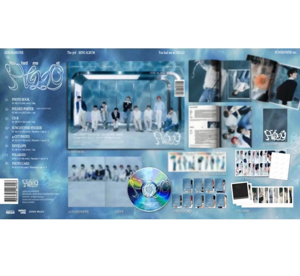 ZB1 - [YOU HAD ME AT HELLO] THE 3RD MINI ALBUM (random ver.) - Yoolxv.store