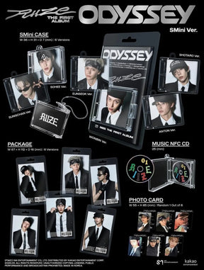 RIIZE - [ODYSSEY] The 1st Album (SMINI - random ver.) - Yoolxv.store