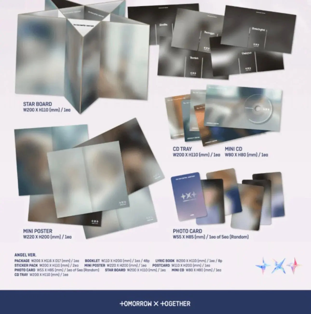 TXT - [The Star Chapter: SANCTUARY] 7th Mini Album (ANGEL Ver.) - Yoolxv.store