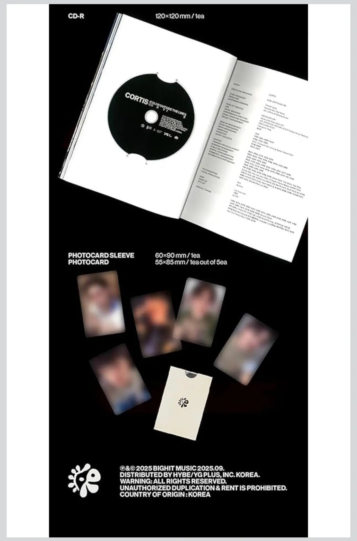 CORTIS - [COLOR OUTSIDE THE LINES] 1st EP Album (Photobook - random ver.) - Yoolxv.store