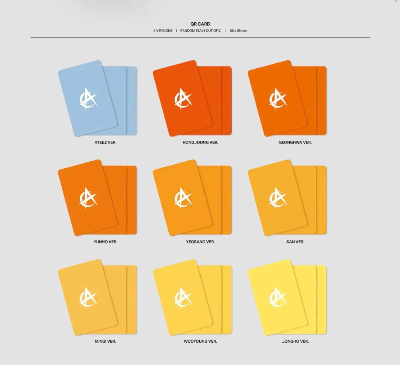 ATEEZ - [GOLDEN HOUR : Part.3] 12th Mini Album (poca - random ver.) - Yoolxv.store