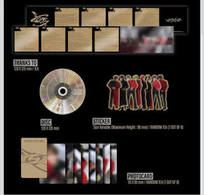 ATEEZ - [THE WORLD EP.FIN WILL] 2nd Album (digipack ver.) - Yoolxv.store