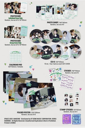 ZEROBASEONE - [NEVER SAY NEVER] 1st Full Album (digipack - random ver.) - Yoolxv.store