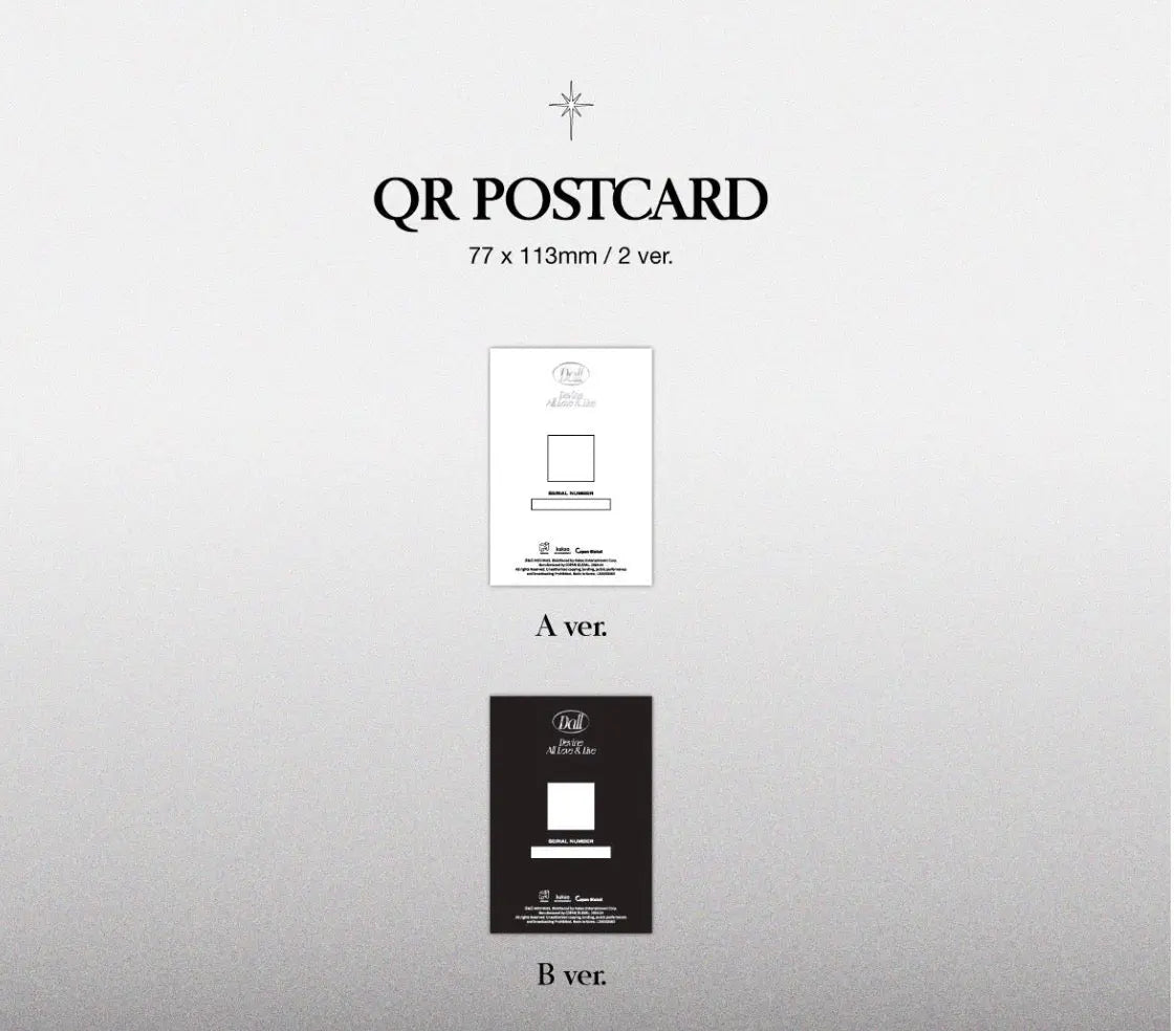 ARTMS - [Dall] 1st Full Album (QR Ver.) - Yoolxv.store