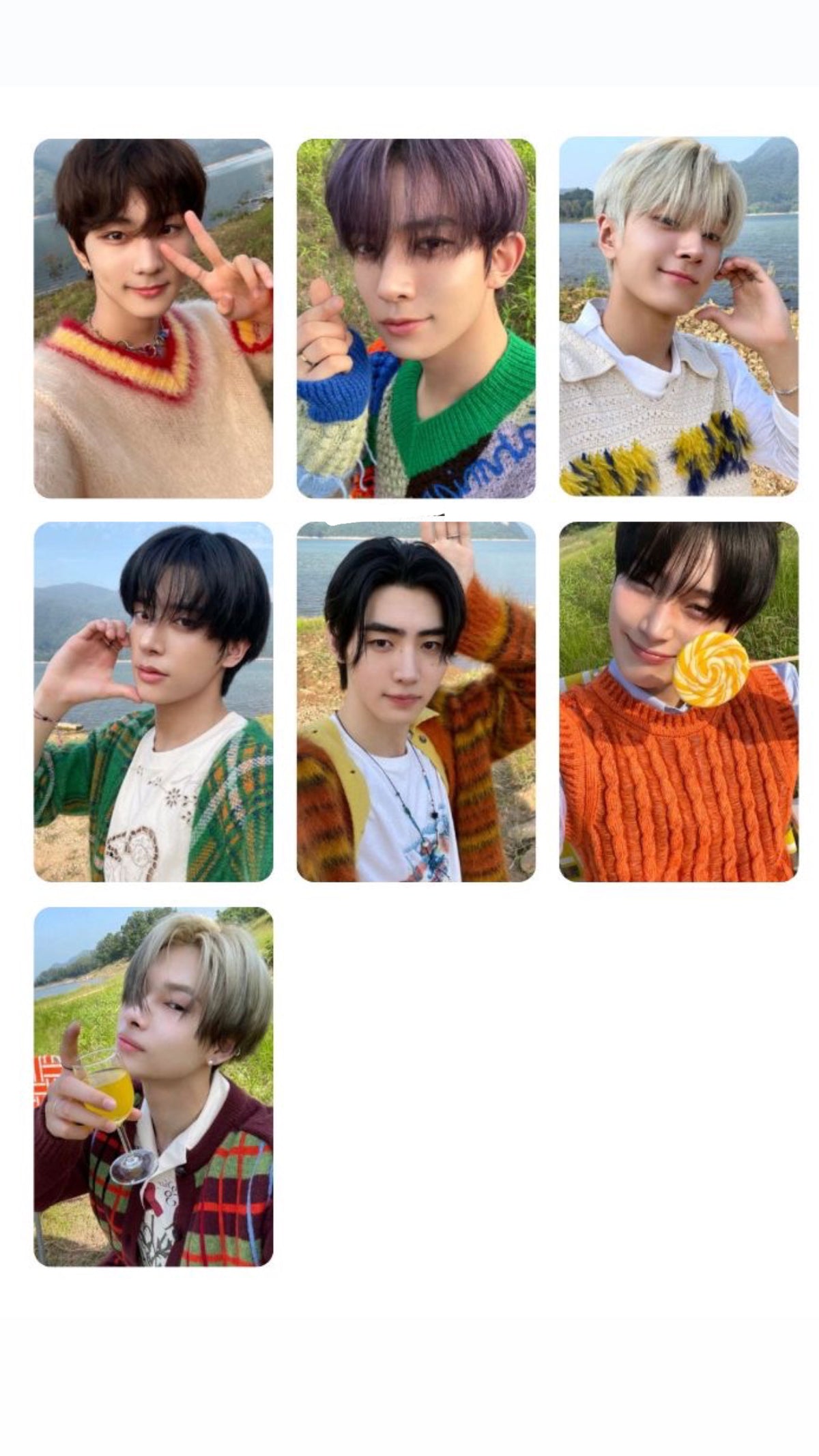 [Enhypen] - ORANGE BLOOD Official Photocard (1 Member.) Yoolxv.store