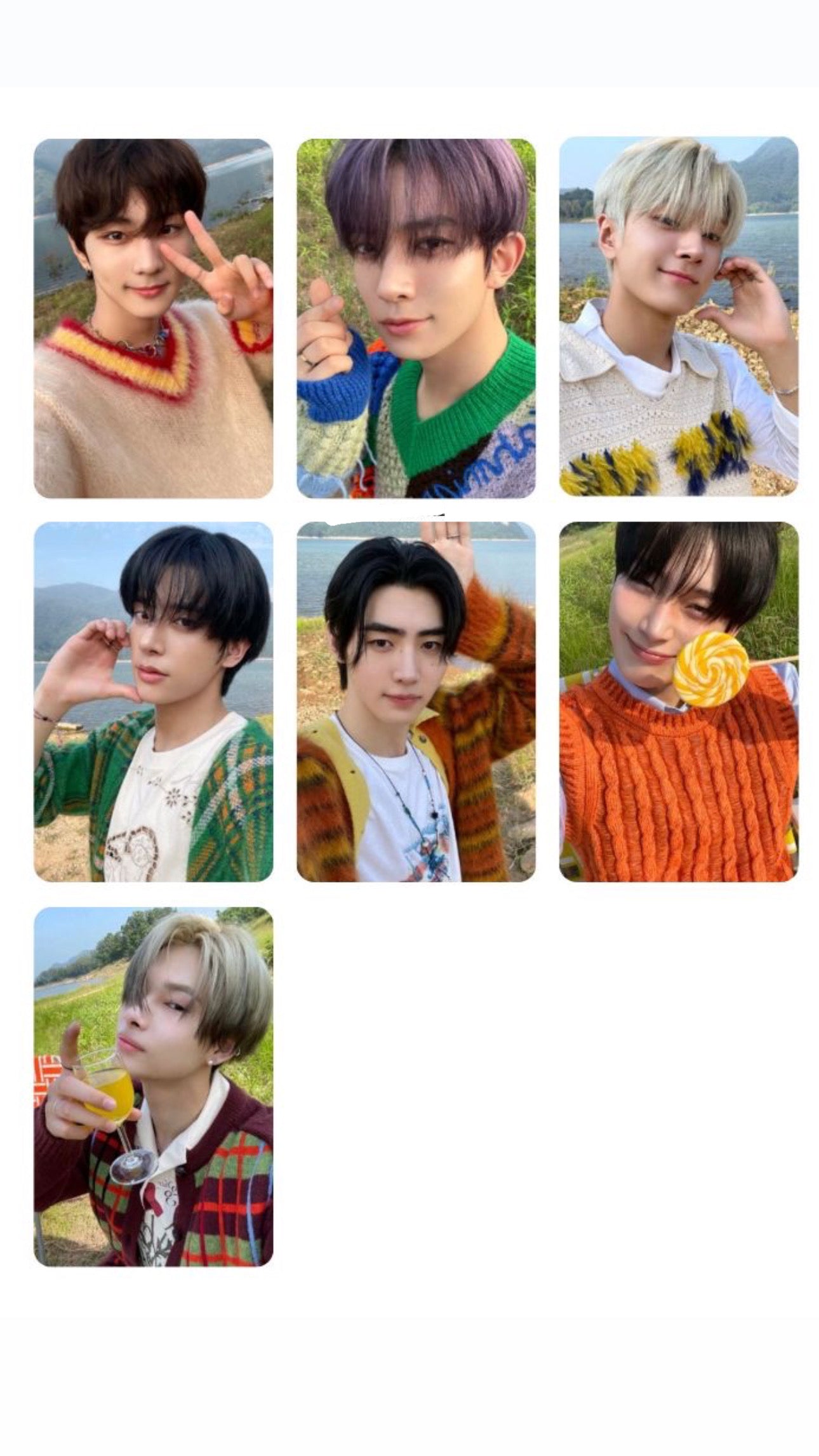 [Enhypen] - ORANGE BLOOD Official Photocard (1 Member.) Yoolxv.store