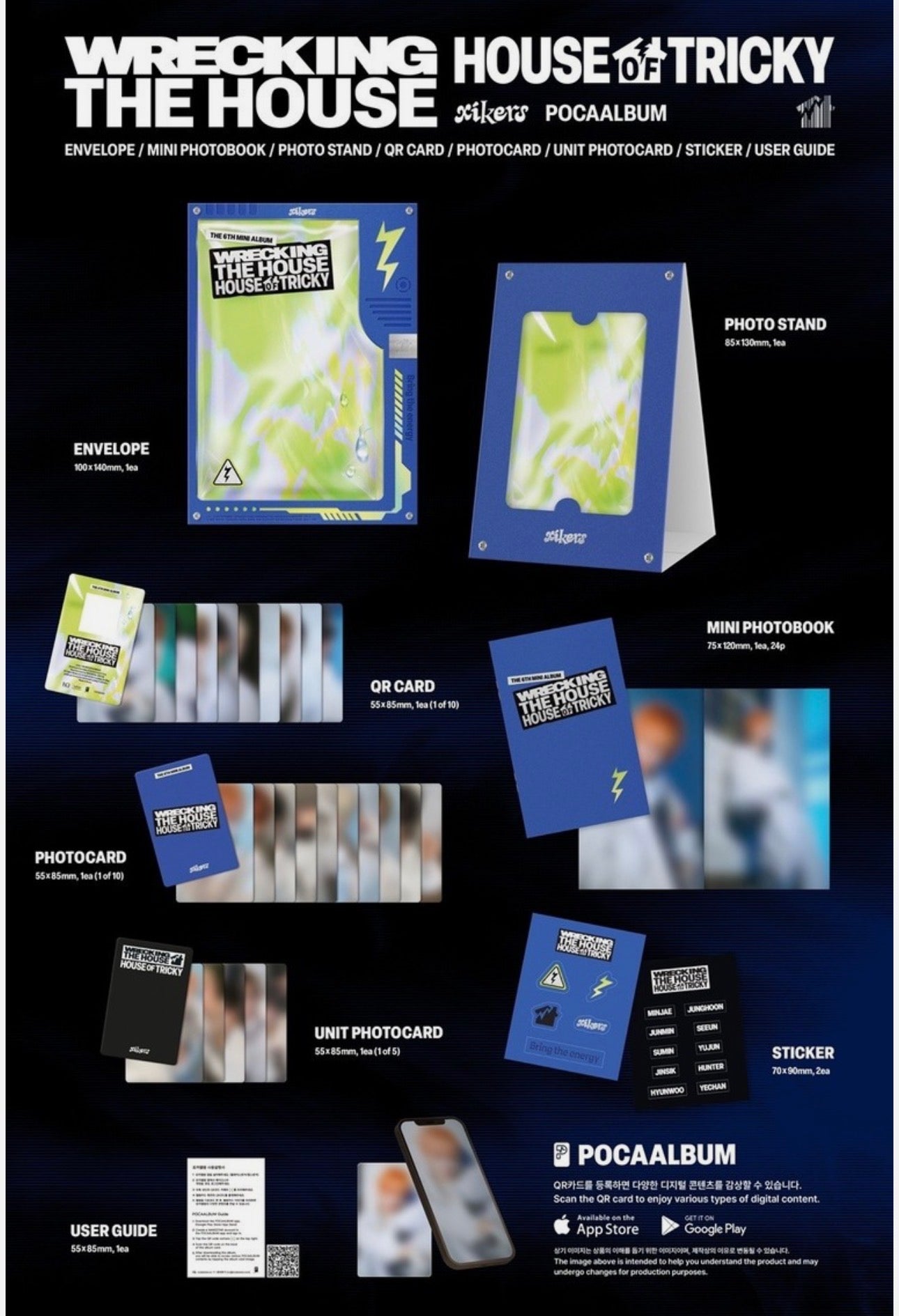 Xikers - [House Of Tricky : Wrecking The House] (Poca Album Ver.) Yoolxv.store