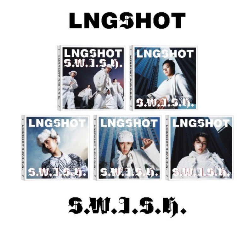 *PRE ORDER* LNGSHOT - EP [S.W.I.S.H.] (Standard Ver.) (1 random Ver.) Yoolxv.store
