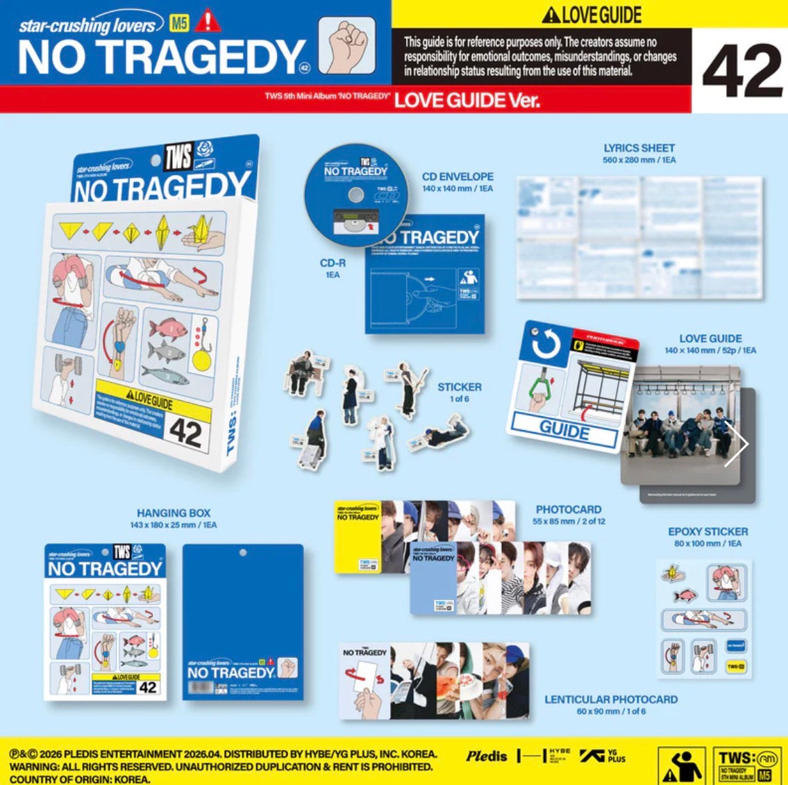 TWS - [No Tragedy] Final move/ Love Guide Ver. (1 random Ver.) Yoolxv.store