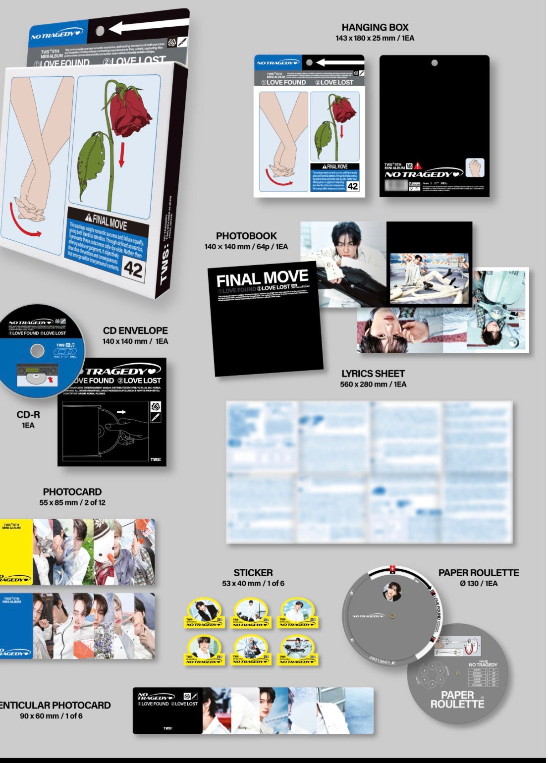 TWS - [No Tragedy] Final move/ Love Guide Ver. (1 random Ver.) Yoolxv.store