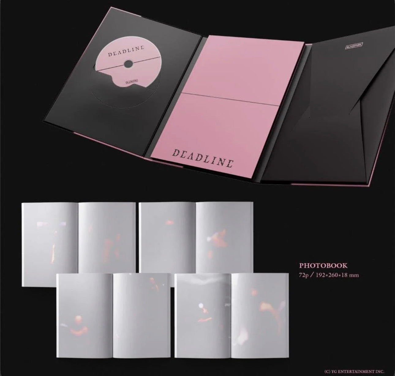 BLACKPINK - [DeadLine] 3rd Mini Album (1 random Black/Pink Ver.) Yoolxv.store