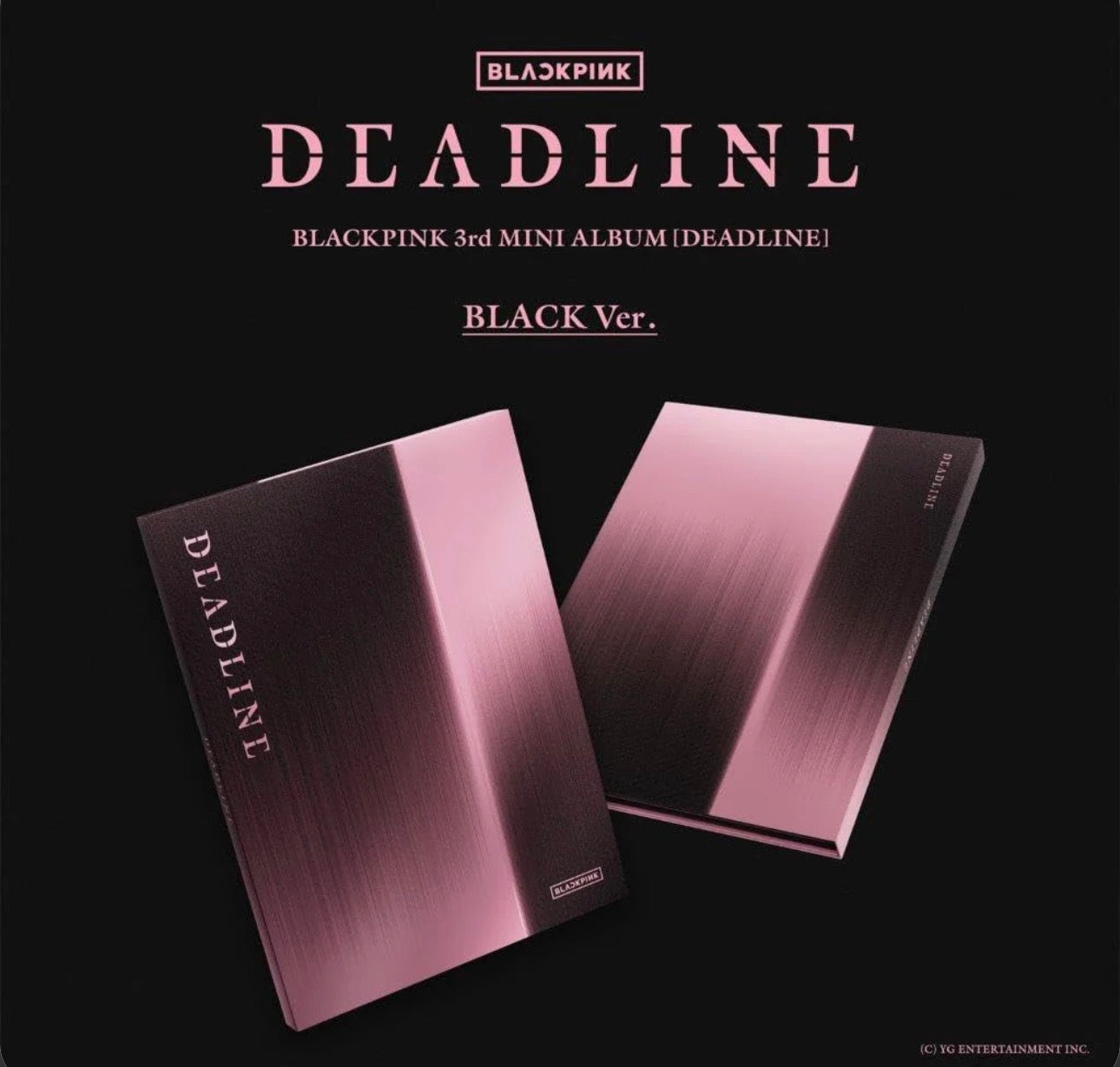 BLACKPINK - [DeadLine] 3rd Mini Album (1 random Black/Pink Ver.) Yoolxv.store
