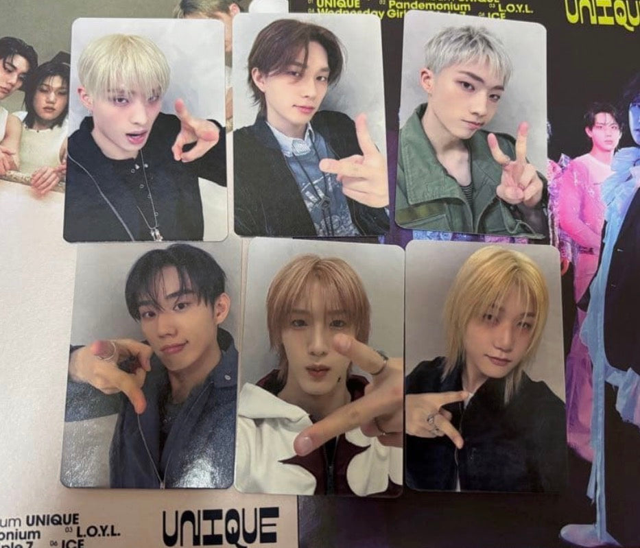 P1harmony - [Unique] whoop JP Pre-order photocard (1 member.) Yoolxv.store