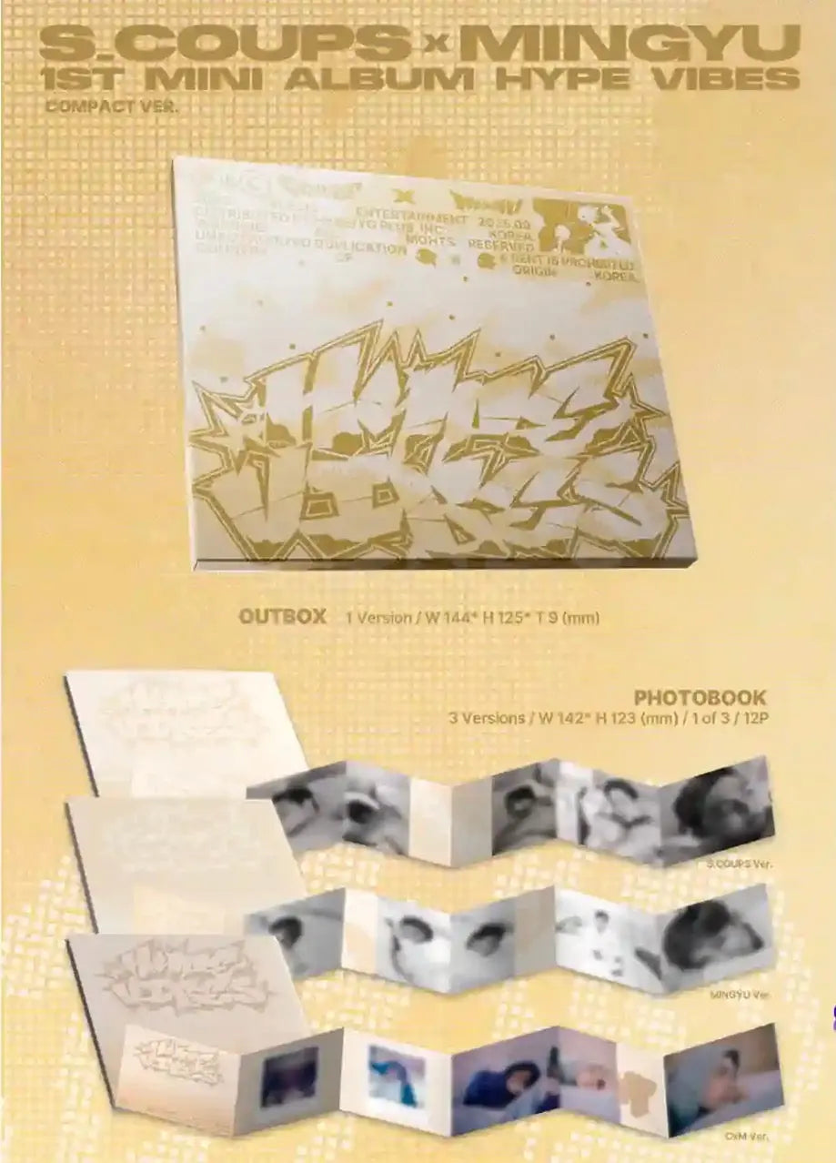 CxM - [HYPE VIBES] 1st mini album (COMPACT VER.) - Yoolxv.store