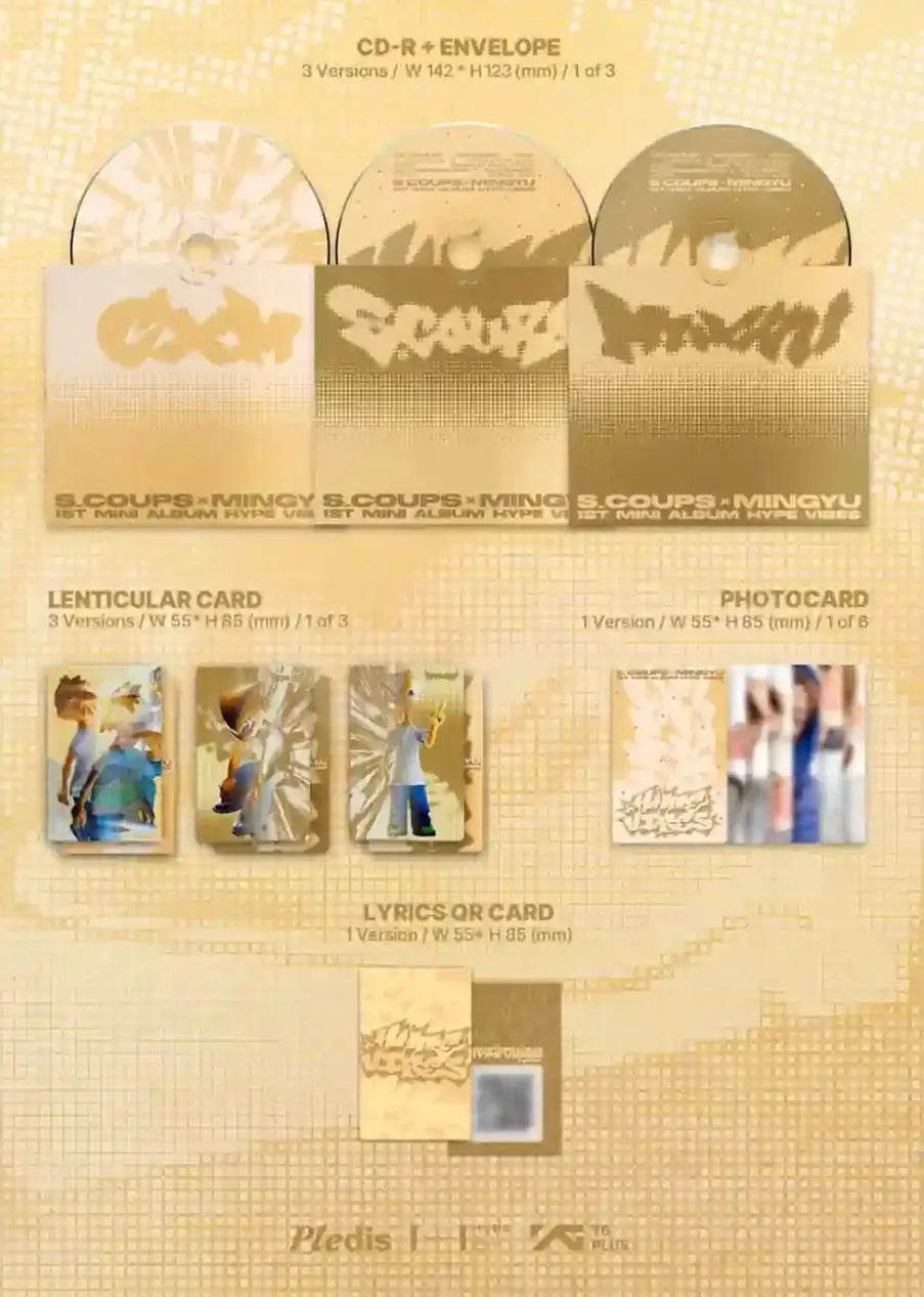 CxM - [HYPE VIBES] 1st mini album (COMPACT VER.) - Yoolxv.store