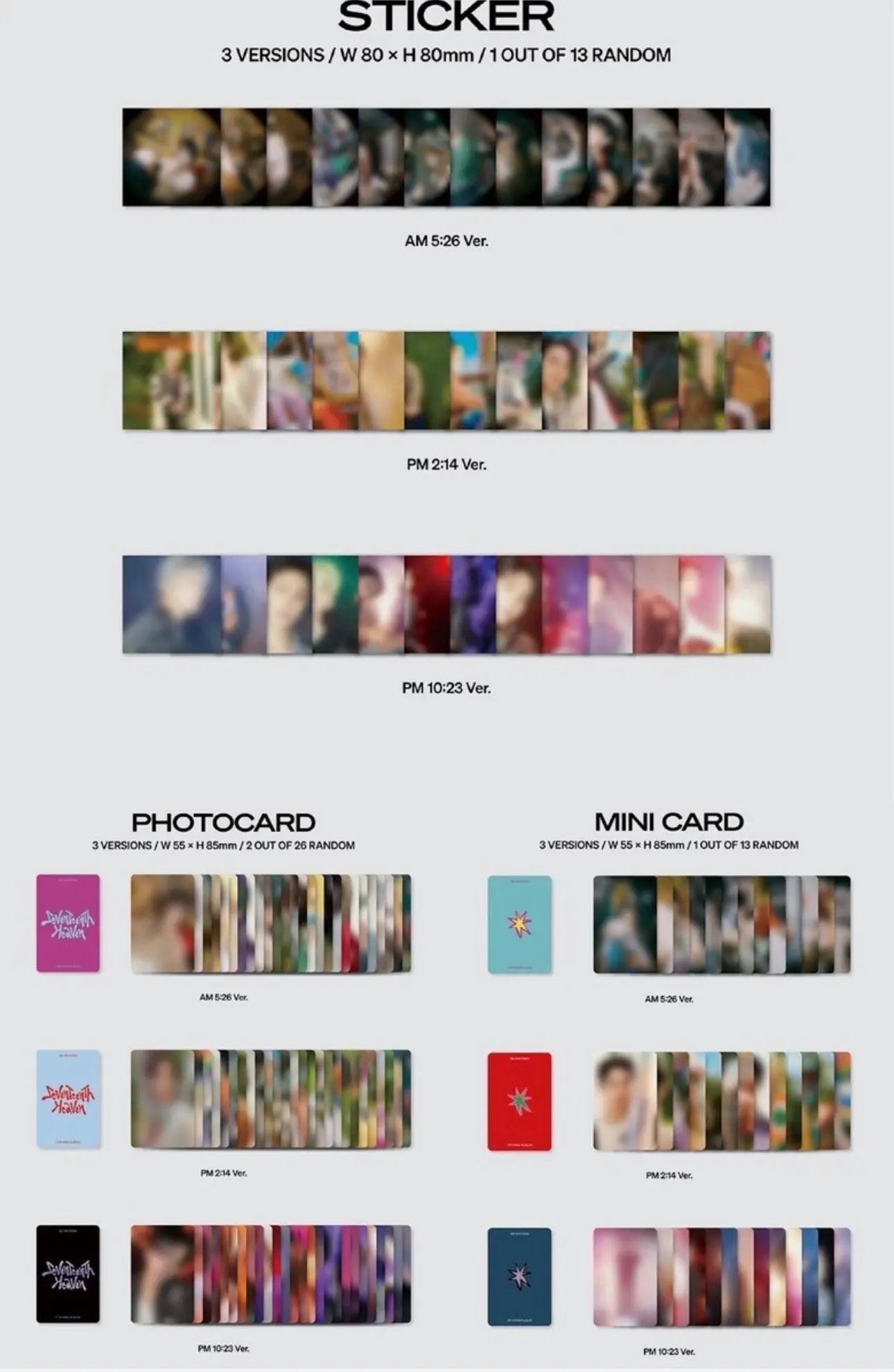 Seventeen - [Seventeenth Heaven] 11th Mini Album (Standard Ver. Random) - Yoolxv.store