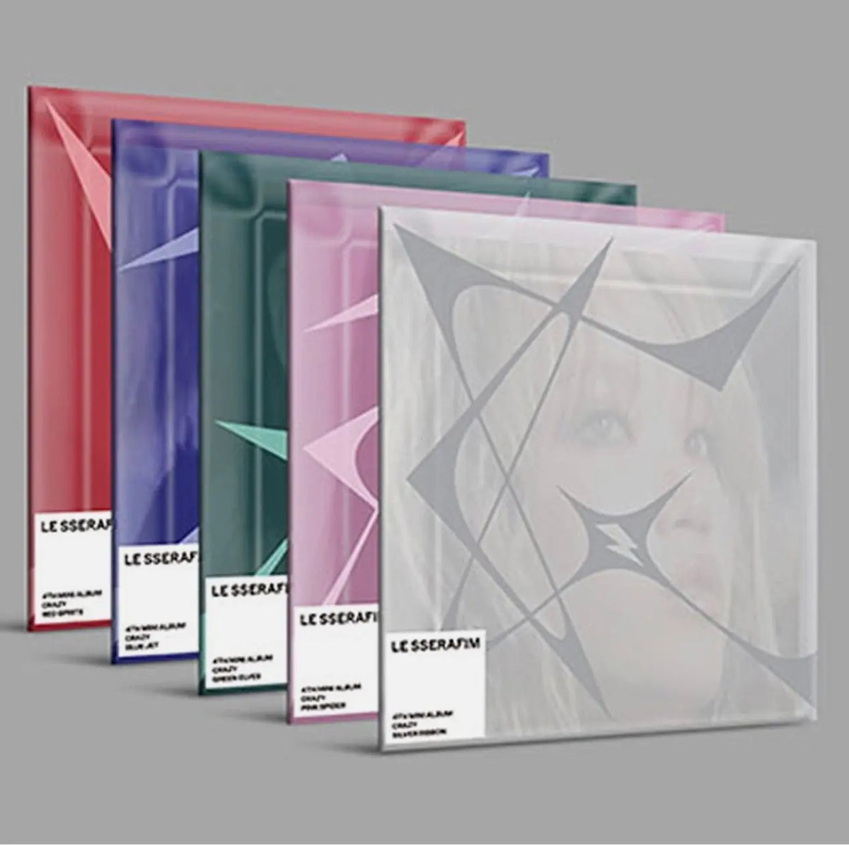 LE SSERAFIM - [CRAZY] 4th Mini Album (Compact - Random ver.) - Yoolxv.store