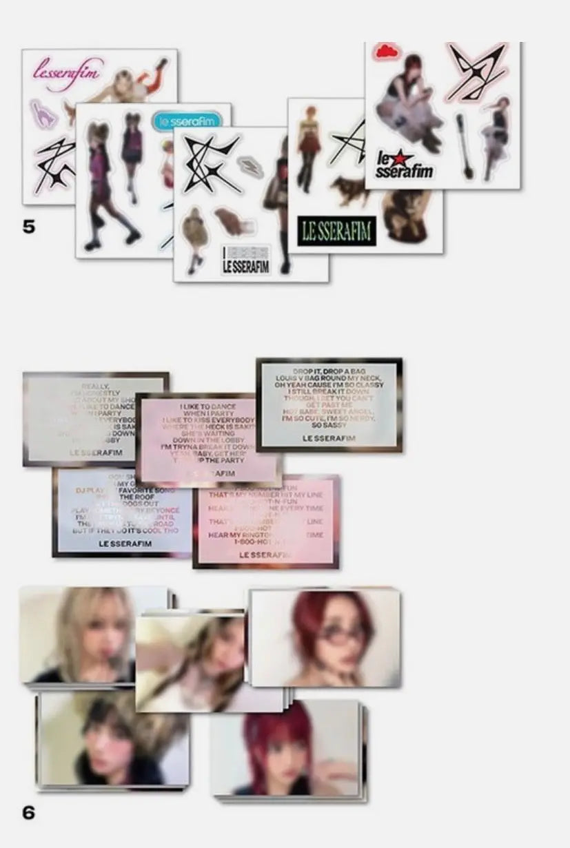 LE SSERAFIM - [CRAZY] 4th Mini Album (Compact - Random ver.) - Yoolxv.store