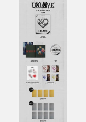 *PRE-ORDER* XLOV - [UXLXVE] 1st Mini Album (Random Ver.) Yoolxv.store
