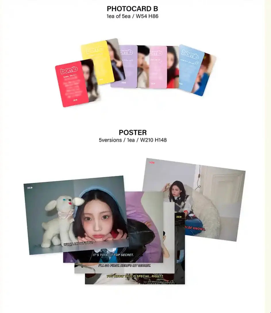 ILLIT - [bomb] 3rd mini album (GLLIT ver) - Yoolxv.store