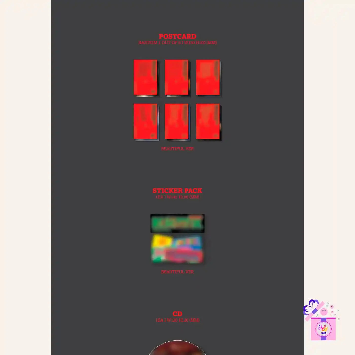 KATSEYE - [Beautiful Chaos] 2nd EP Album (Random Ver.) Yoolxv.store