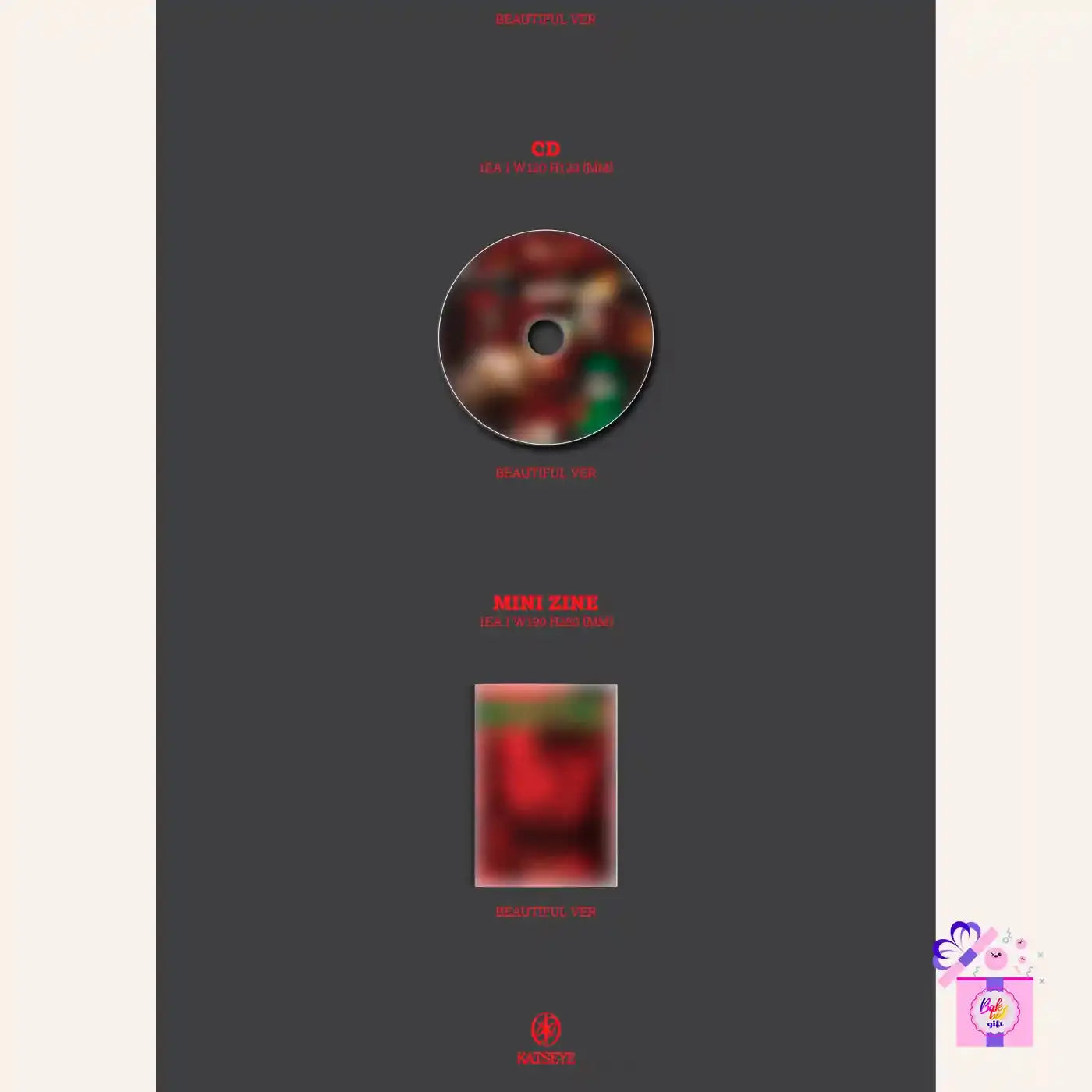 KATSEYE - [Beautiful Chaos] 2nd EP Album (Random Ver.) Yoolxv.store