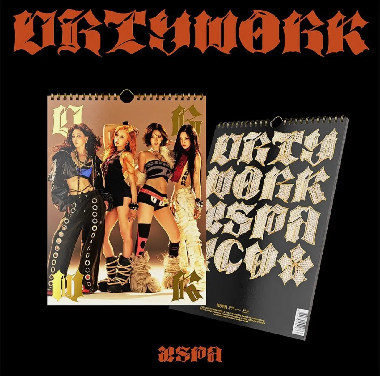 AESPA [Dirty Work] single (Dirty Worker Ver.) - Yoolxv.store