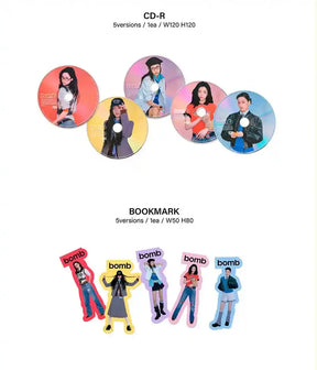 ILLIT - [bomb] 3rd mini album (GLLIT ver) - Yoolxv.store