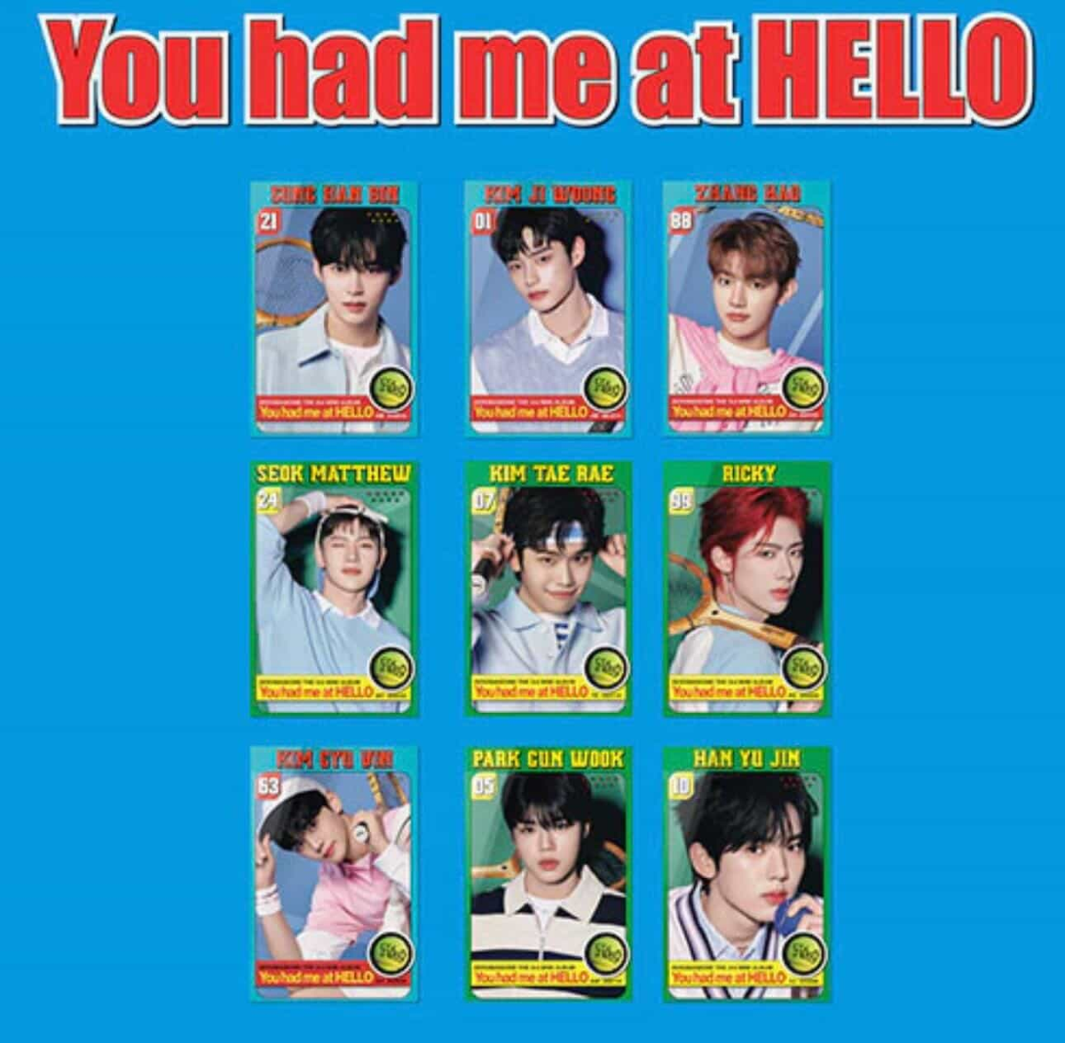 ZEROBASEONE - [You Had Me at HELLO] 3rd Mini Album (ZEROSE Ver.) ZEROBASEONE