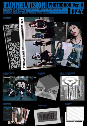 ITZY – [Tunnel Vision] 11th Mini Album (Photobook Ver.) ITZY