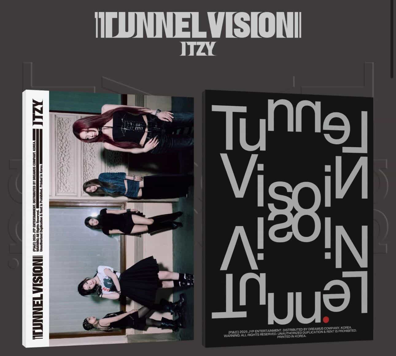 ITZY – [Tunnel Vision] 11th Mini Album (Photobook Ver.) ITZY