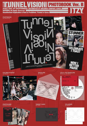 ITZY – [Tunnel Vision] 11th Mini Album (Photobook Ver.) ITZY