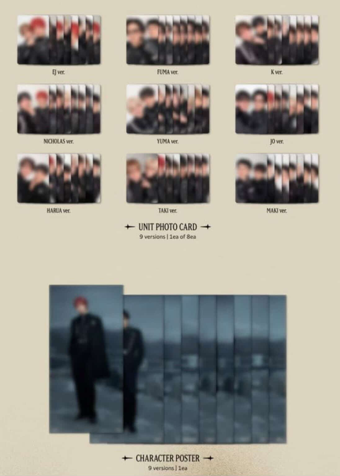 &TEAM - [We on Fire] 3rd EP (Solo Jacket Ver.) &TEAM