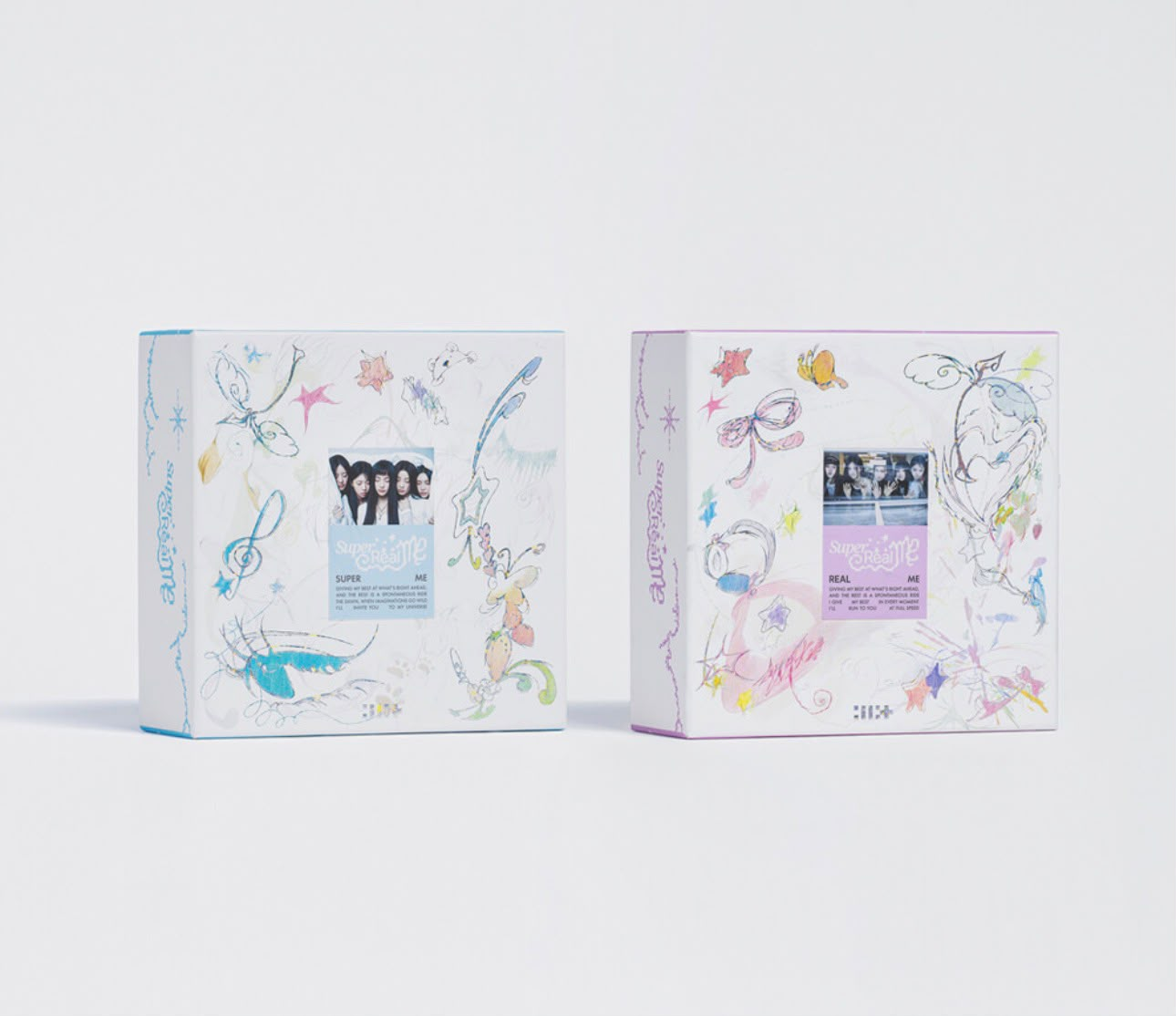 ILLIT Super Real Me 1st Album Standard Ver. - Super & Real versions