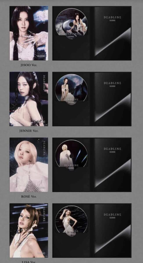 BLACKPINK - [Deadline] 2nd Full Album (Silver Ver.) BLACKPINK
