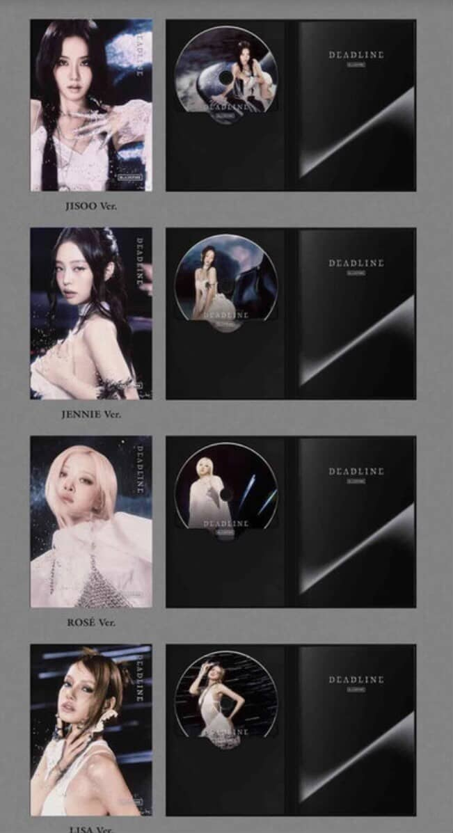 BLACKPINK - [Deadline] 2nd Full Album (Silver Ver.) BLACKPINK